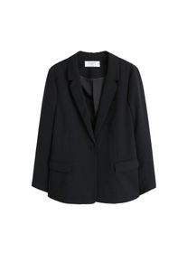 Violeta by Mango, Damen Blazer 'Bimba', Schwarz