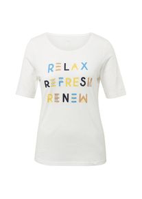 Tom Tailor, Damen T-Shirt, Mischfarben / Naturweiß