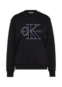 Calvin Klein Jeans, Damen Pullover, Blau / Schwarz