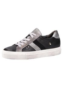 Paul Green, Damen Sneaker, Grau / Taupe / Schwarz