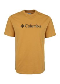 Columbia, Herren T-Shirt mit Logo-Print, Senf