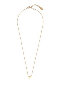 Orelia, Damen Kette 'GP Initial Mint NL', Gold