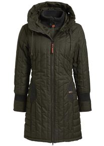 Khujo, Damen Jacke 'JERRY PRIME2', Anthrazit / Khaki