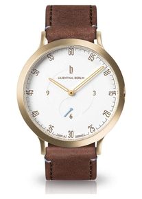 Lilienthal Berlin, Damen Unisexuhr, Braun / Gold