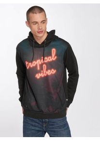 Just Rhyse, Herren Kapuzenpullover 'Chaje', Schwarz