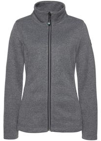 Polarino, Damen Jacke, Graumeliert