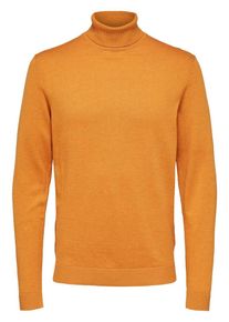 Selected Homme, Herren Strickpullover, Dunkelorange