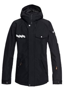 Quiksilver, Herren Snowboardjacke 'In The Hood', Schwarz