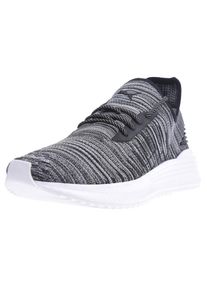 Puma, Herren Sneaker 'Avid Evo Knit Su', Grau / Schwarz / Weiß