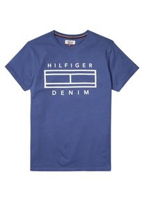 Tommy Jeans, Herren T-Shirt 'THDM BASIC CN T-SHIRT S/S 12', Navy