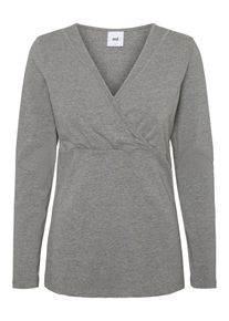 MAMALICIOUS, Damen Oberteil, Graumeliert