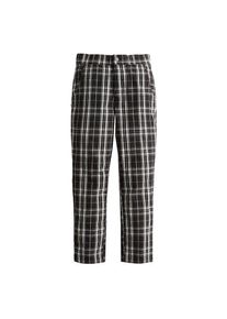 Hollister, Damen Hose 'TAPERED SOFT PANT', Schwarz / Wei&szlig;