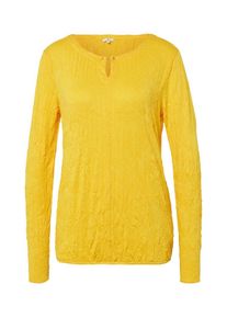 Tom Tailor, Damen Langarmshirt, Gelb