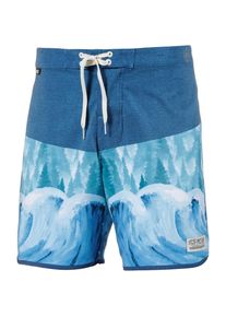 PICTURE Organic Clothing, Herren Boardshorts 'ANDY 17', Blau / Hellblau