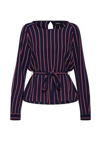 Object, Damen Bluse 'LEONIE', Blau / Merlot