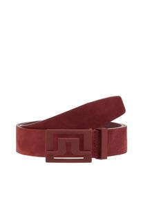J. Lindeberg J.Lindeberg, Herren Gürtel 'Slater 40 Brushed Leather', Merlot