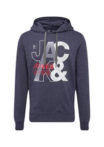 Jack & Jones JACK & JONES, Herren Sweatshirt 'JCOTILLY SWEAT HOOD', Dunkelblau