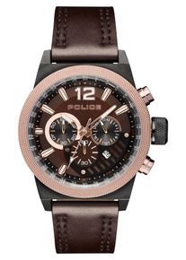 Police, Herren Chronograph 'Ladbroke PL15529JSBBN.12', Braun