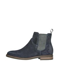 Marc O'Polo Marc O'Polo, Damen Chelsea Boot, Nachtblau / Dunkelbraun / Grau