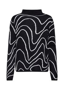 Jacqueline de Yong, Damen Pullover 'SHERRI', Schwarz / Weiß