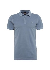 BOSS, Herren Poloshirt mit Piqu&eacute;-Struktur 'Prime', Hellblau