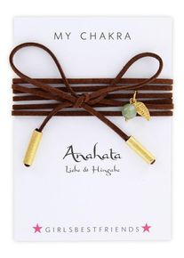 YOGISTAR.COM, Damen Choker 'Mychakra', Rostbraun