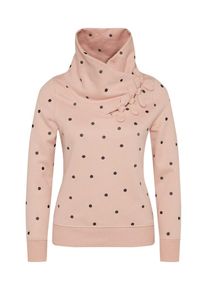 Only, Damen Pullover 'LISA BOW HIGHNECK', Rosa