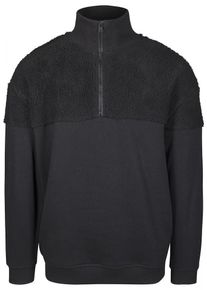 Urban Classics, Herren Sweatshirt, Schwarz