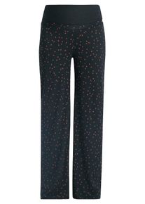 Queen mum, Damen Hose, Rot / Schwarz