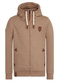 Naketano, Herren Sweatjacke, Braunmeliert