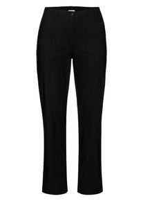 sheego Basic, Damen Anzughose, Schwarz