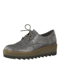Tamaris, Damen Schn&uuml;rschuhe, Silber