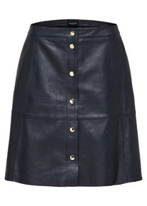 Selected Femme, Damen Rock, Kobaltblau / Gold