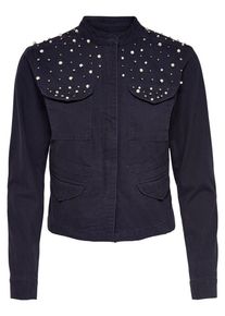 Only, Damen Perlen Jacke, Navy