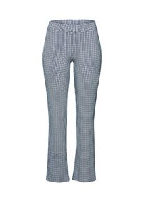 EDITED, Damen Hose 'Nayeli', Blau / Wei&szlig;