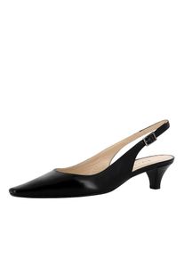 Evita, Damen Sling Pumps, Schwarz
