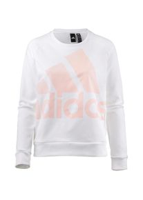 adidas Performance, Damen Sweatshirt, Pfirsich / Wei&szlig;