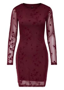 Only, Damen Kleid, Burgunder
