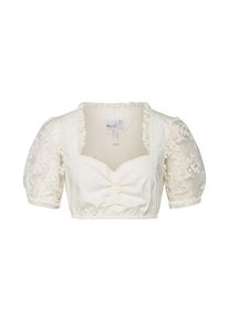 Marjo, Damen Dirndle Bluse 'Kosira', Creme