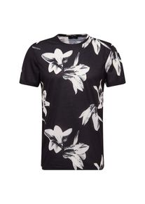 New Look, Herren Shirt, Grau / Schwarz