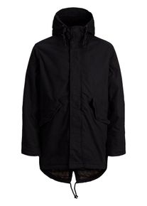 Jack & Jones JACK & JONES, Herren Parka, Schwarz