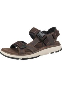 Clarks, Herren Sandalen 'Un Trek Bar', Dunkelbraun