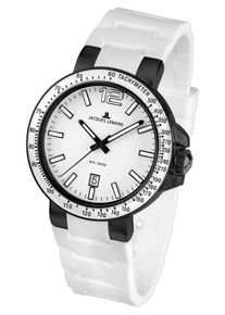 Jacques Lemans, Herren Uhr 'Milano', Schwarz / Weiß