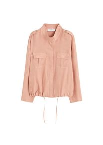 Violeta by Mango, Damen Jacke 'Raly', Altrosa