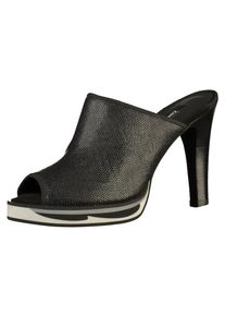 Zinda, Damen Pantoletten, Schwarz / Weiß