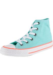 Converse, M&auml;dchen Sneakers 'Chuck Taylor All Star', T&uuml;rkis / Lachs / Wei&szlig;