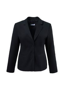 Ulla Popken, Damen Blazer, Schwarz