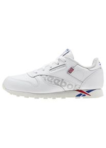 Reebok CLASSIC, M&auml;dchen Sneaker 'Classic Leather', Himmelblau / Rot / Wei&szlig;