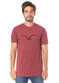 Cleptomanicx, Herren T-Shirt 'Mowe Tonal', Himbeer