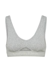 Calvin Klein Underwear, Damen Bustier 'UNLINED BRALETTE', Grau